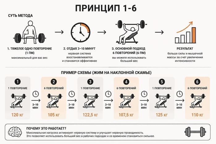 принцип 1-6 по дням
