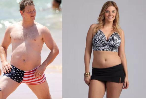 ожирение мужчина и женщина