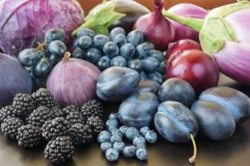 Антоцианы - ешьте продукты красного, синего и фиолетового цвета