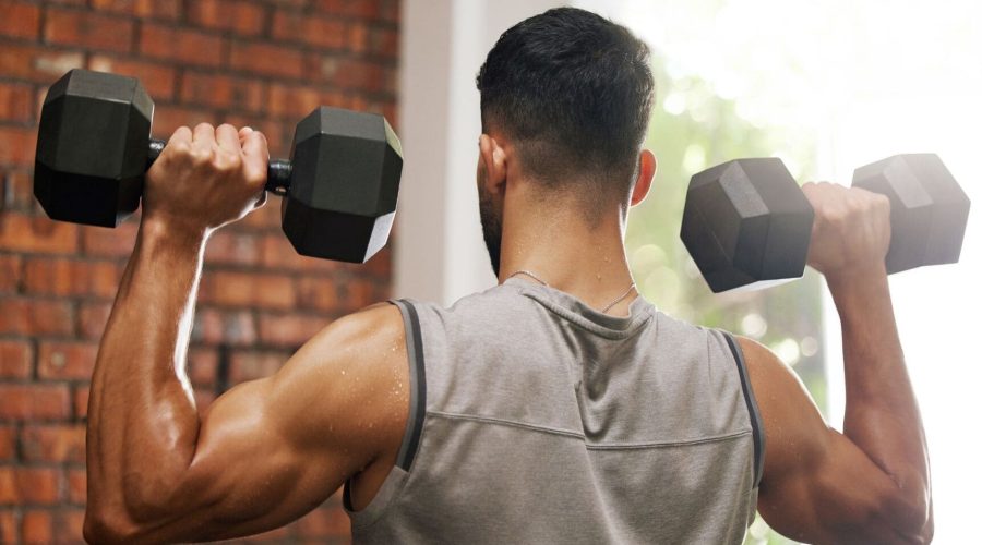 Мощные плечи без боли в суставах тренировка с суперсетом