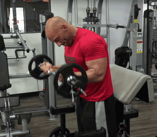 как делать подъем на бицепс