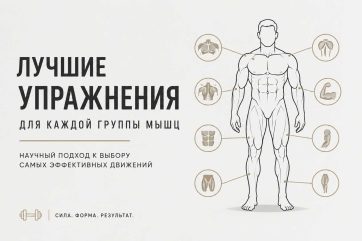 Лучшие упражнения для каждой части тела и группы мышц
