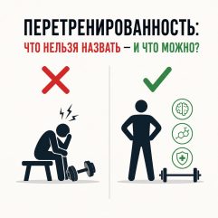 Что нельзя назвать перетренированностью - и что можно